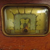 antique butterfly table radio Silvertone chassis circa 1940 w/Tiffany radio????