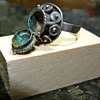 Vintage Snuff or Poison Ring