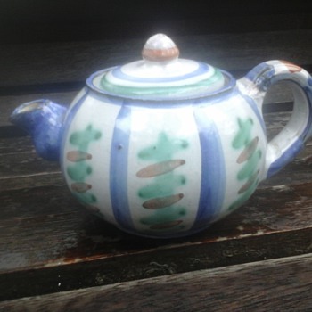 hand made teapot