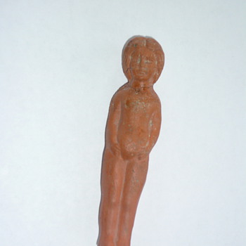 Little German clay doll