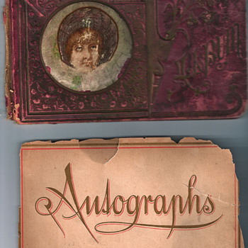 Grandpa's Autograph Book, c. 1888 - Books