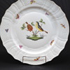 HEREND ROTHSCHILD BIRD SERVICE PLATE MOTIF #7