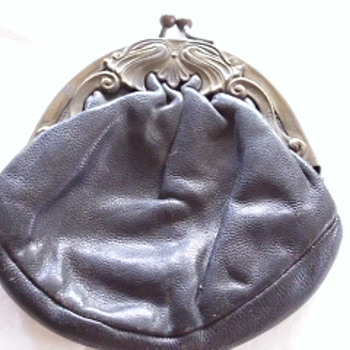 Old snap type change purse - Accessories