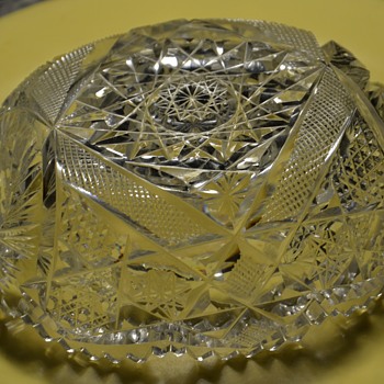 Small Candy Dish? more cut crystal - Glassware