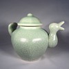Chinese Duck Porcelain Tea Pot
