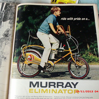 Nice 1970's boys bike ads found in Boys Life Magazines - Paper