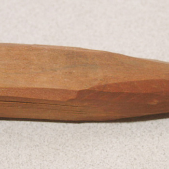 Wooden construstion pegs from 1806 in Attic