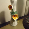 THIS IS A PORCELAIN FLOWER VASE.