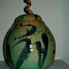 Raku Vase