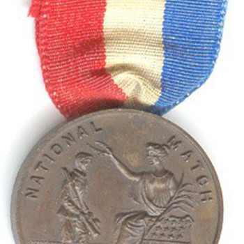Camp Perry Advertising Medal - Medals Pins and Badges