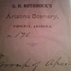Apachee post card with the number and artist of a real photograph in 1883 i think