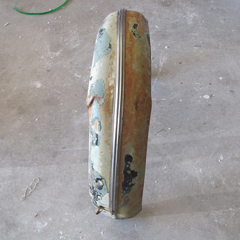old motorcycle, side car fender? - Motorcycles