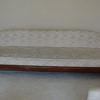 Vintage Mid Century Sofa Hollywood Style American Barrel Back Couch