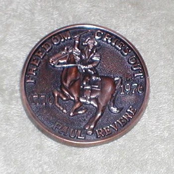 Bicentennial Paul Revere Medallic Art