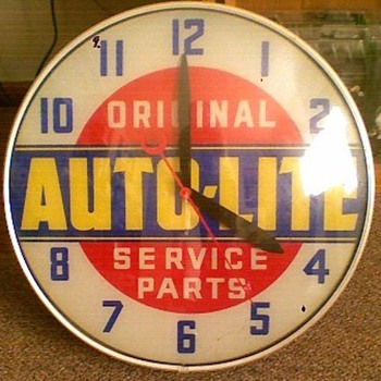 Grandpa's Lackner Auto-Lite Clock