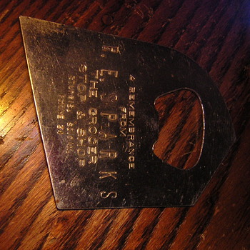 Advertising Pot Scraper and Bottle Opener - Advertising