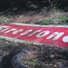 1957 Two piece Firestone sign