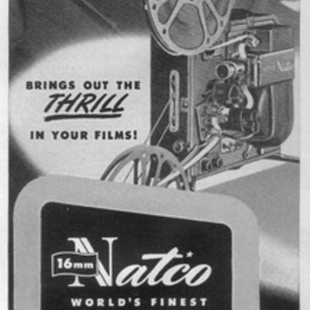 1948 - NATCO Movie Projector Advertisement