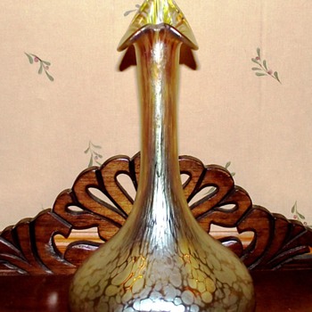 Loetz JIP Rosewater Sprinkler Papillon Vase - Art Nouveau