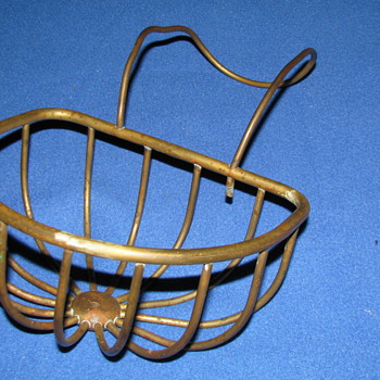 Antique Victorian Era Brass Sponge/Soap Holder