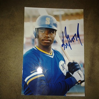 Ken griffey juniors signature