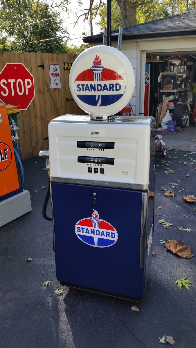 Tokheim 448 Interceptor Standard Oil Pump Collectors Weekly