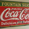 Coca Cola Fountain Service Sign