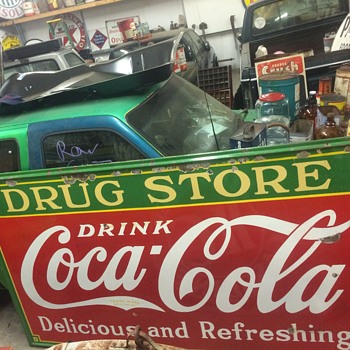 1933 Drug Store Coca Cola sign - Coca-Cola