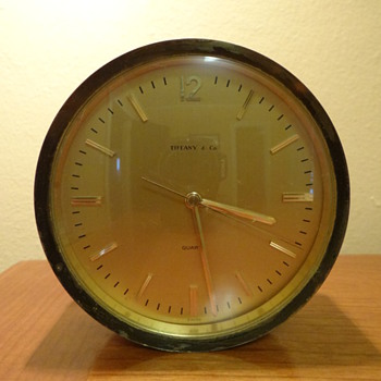 VINTAGE BRASS TIFFANY & CO.  CLOCK (1 CLOCK) - Clocks