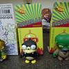KidRobot "Morbo", "Nibbler", and "Lenny" vinyl figures