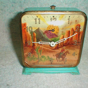 New Project...1951 Animated Roy Rogers Alarm Cock - Clocks