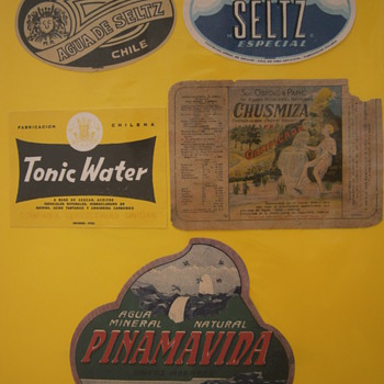 Tags of Mineral Water - Advertising