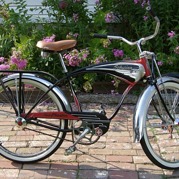 1949 Schwinn Black Phantom Bicycle - Outdoor Sports