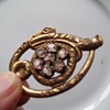 Antique Brooch - A Whip with C Clasp & T hinge pin