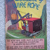 1940's The Wonders of Wire Rope EC Educational Comic Book