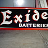 1941 EXIDE BATTERIES sign