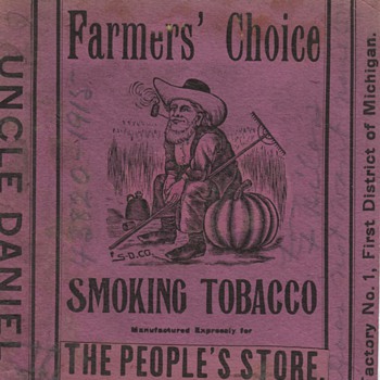 Antique Graphics of Tobacco