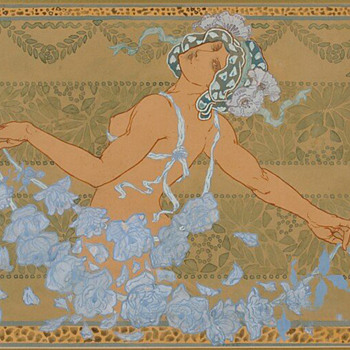 Hans Christiansen / Addison Le Boutillier Original Art - Art Nouveau