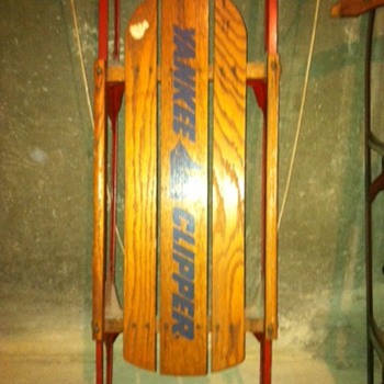 Yankee Clipper Sled, circa 1950s