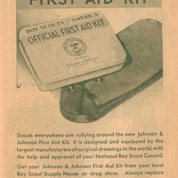 1932 Boy Scout First-Aid Kit Advertisement 2