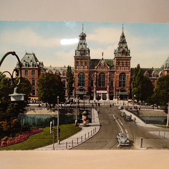 AMSTERDAM RISKSMUSEUM POSTCARD BY REMBRANDT 