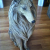 Antique Dog Statue