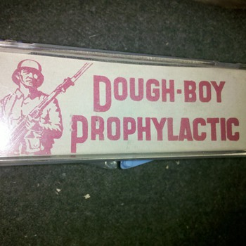 Here is something you don't see every day, a WWII PROPHYLACTIC!! - Military and Wartime