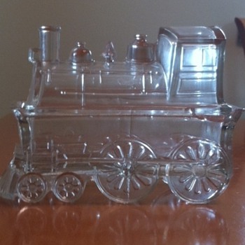 Locomotive candy dish circa 1900 - did it come from Ukraine?