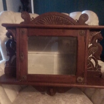Eastlake Hand Carved Cabinet Circa 1880s-90s - Furniture