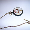 RARE BREVET PICTURE POCKET WATCH  PRESIDENTS PIC ON FRONT ON BACK