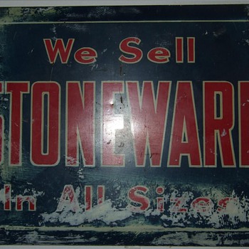 We sell stoneware in all sizes.