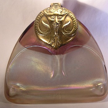 CZECH INKWELLS: MY LATEST "PAN" FAUN TOP.