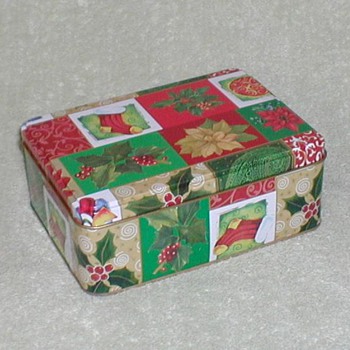 Christmas Cookie Tin - Christmas