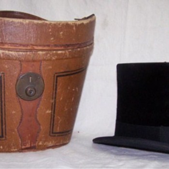 Original KNOX NEW YORK Top Hat (with original case) - Hats